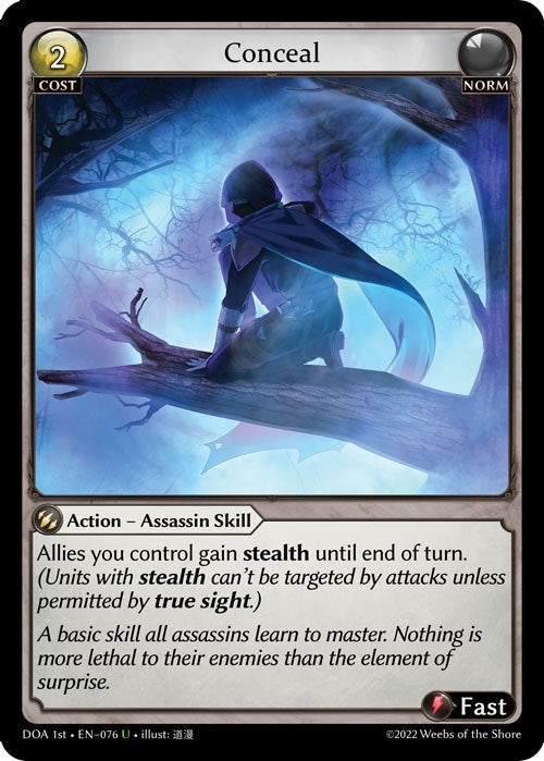 Image for Conceal (076) (Dawn of Ashes 1st Edition) - Grand Archive TCG
