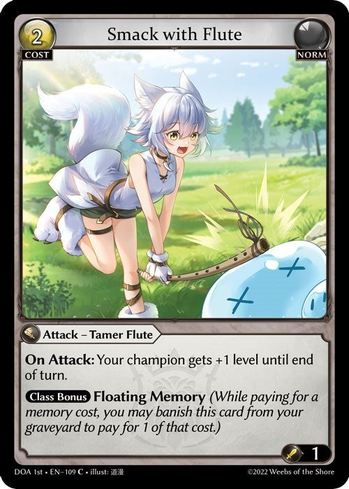 Image for Smack with Flute (109) (Dawn of Ashes 1st Edition) - Grand Archive TCG