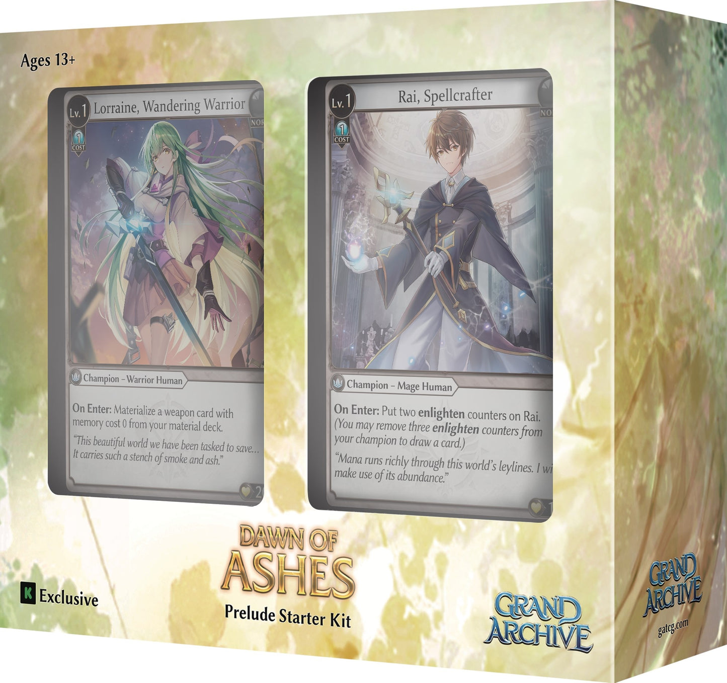 Image for Dawn of Ashes Prelude Starter Kit - Grand Archive TCG