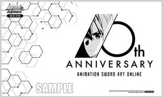 Weiss Schwarz Stitched Preorder Playmat - Sword Art Online 10th Anniversary - Playmats Sealed