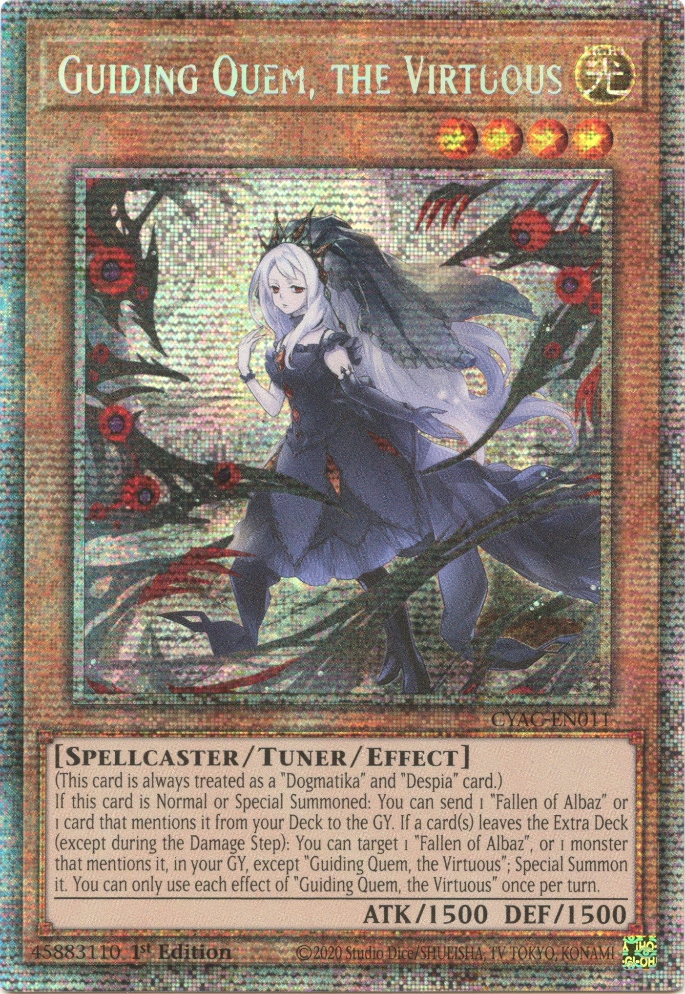 Guiding Quem the Virtuous (Starlight Rare) (11) (CYAC) - YuGiOh Single