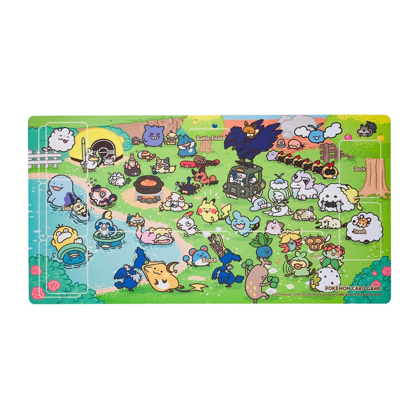 Pokemon TCG: Pokemon Center Japan Exclusive Yurutto Playmat - Playmats Sealed