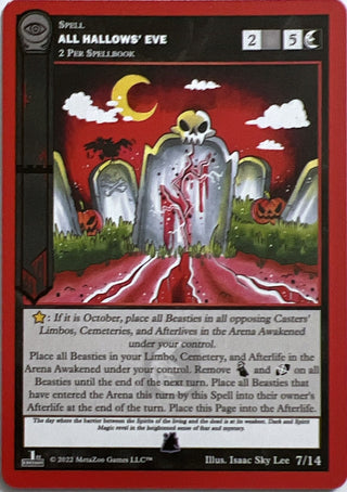All Hallows’ Eve (7) (SCE1E-RE) - MetaZoo Single