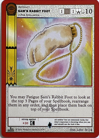 Sam’s Rabbit Foot (9) (SCE1E-RE) - MetaZoo Single