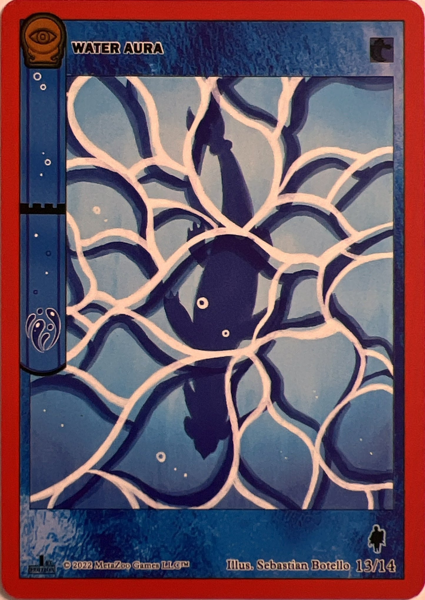 Water Aura (The Gray Man) (13) (SCE1E-RE) - MetaZoo Single