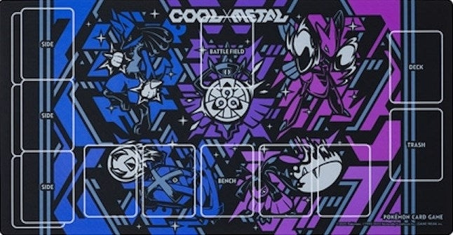 Pokemon TCG: Pokemon Center Japan Exclusive Cool X Metal Playmat - Playmats Sealed