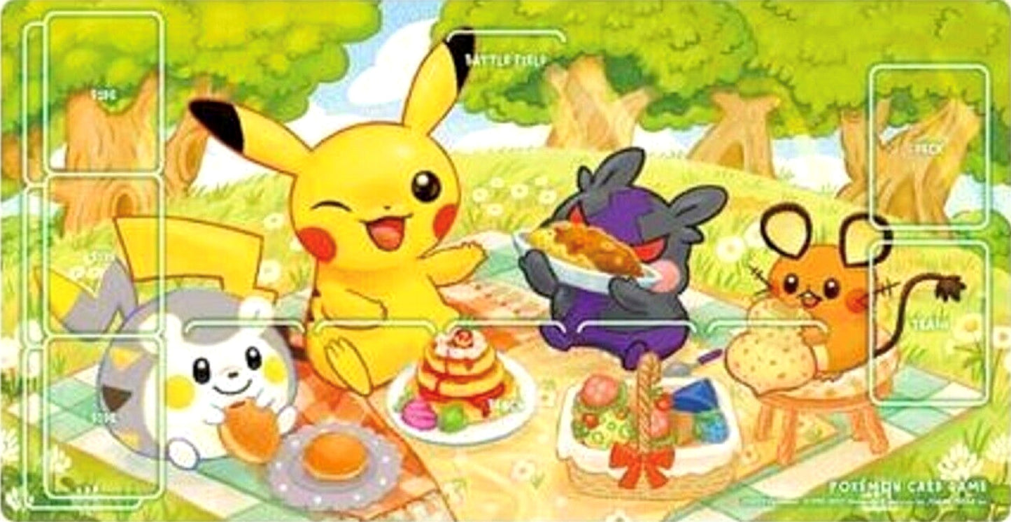 Pokemon TCG: Pokemon Center Japan Exclusive Pikachu and Morpeko Playmat - Playmats Sealed