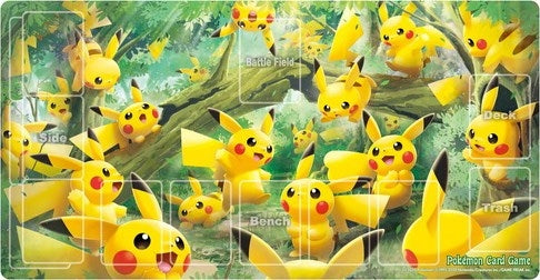 Pokemon TCG: Pokemon Center Japan Exclusive Pikachu Forest Playmat - Playmats Sealed