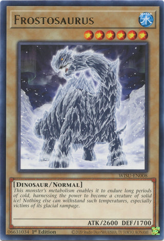 Frostosaurus (8) (WISU) - YuGiOh Single