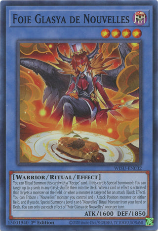 Foie Glasya de Nouvelles (32) (WISU) - YuGiOh Single