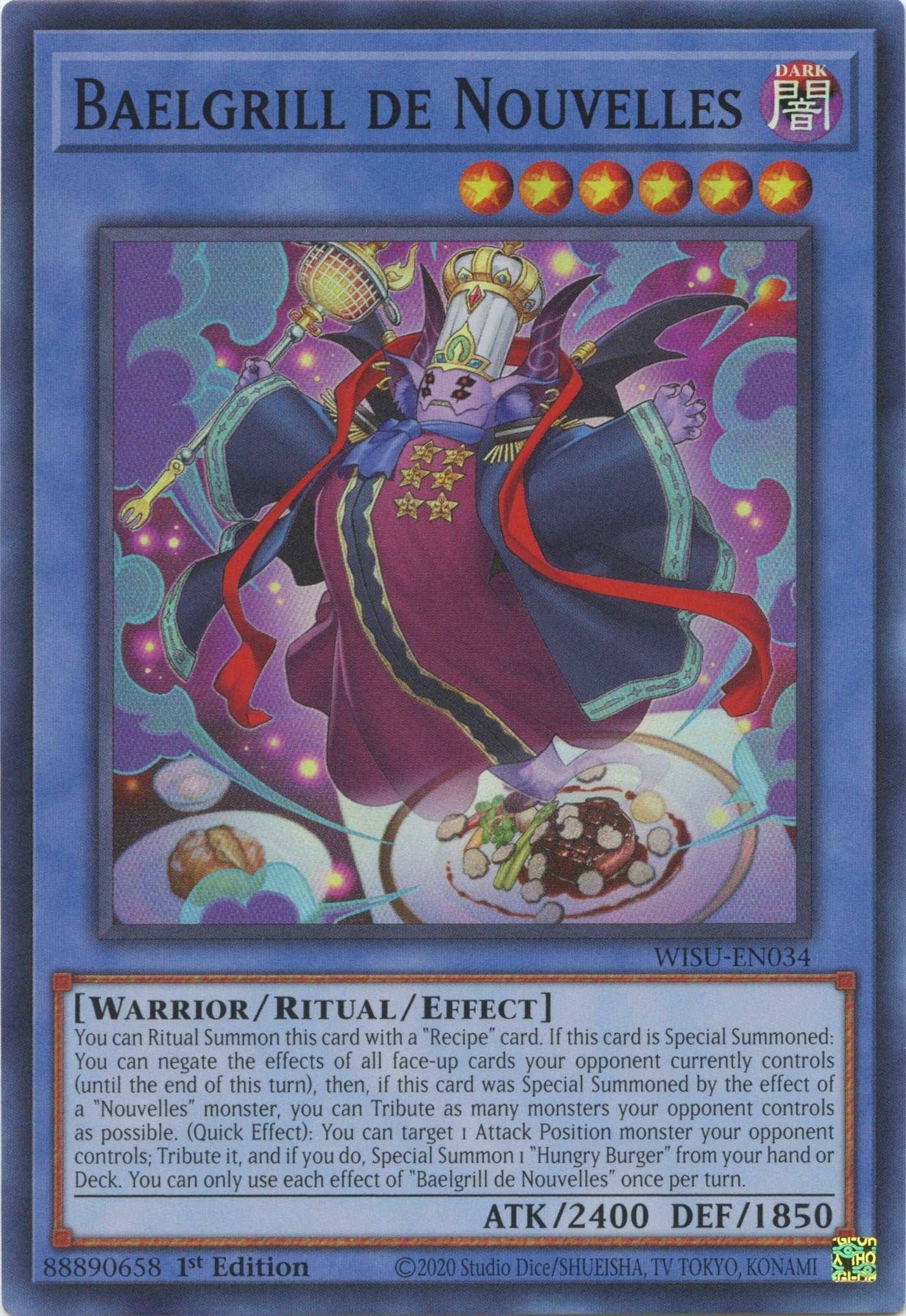 Baelgrill de Nouvelles (34) (WISU) - YuGiOh Single