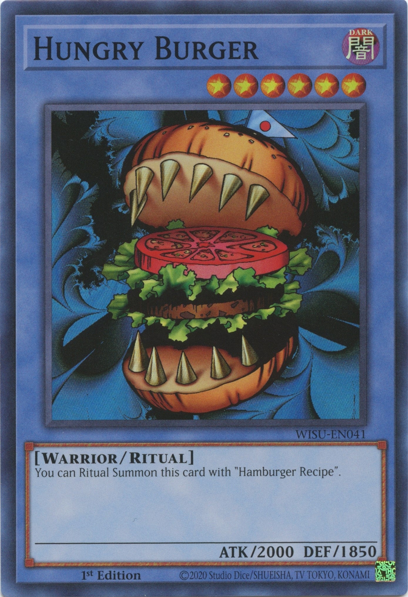 Hungry Burger (41) (WISU) - YuGiOh Single