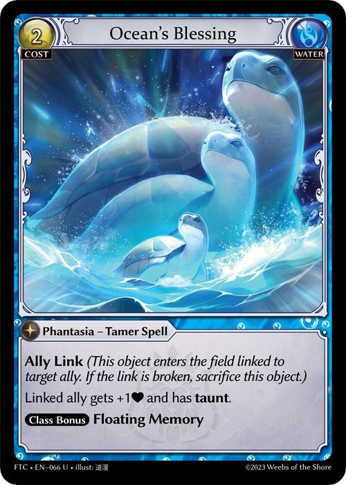 Ocean’s Blessing (66) (FTC) - Grand Archive TCG Single