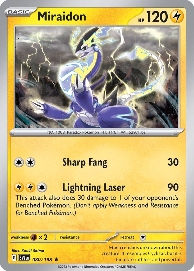 Image for Miraidon (080/198) (Deck Exclusives) - Pokemon