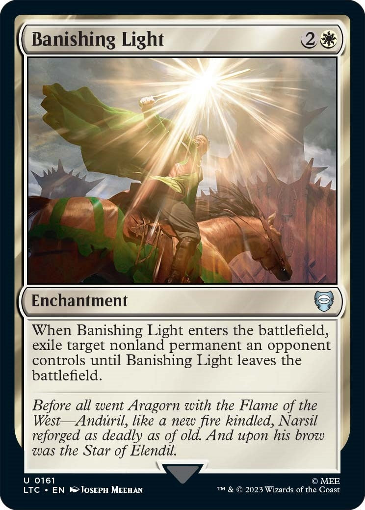 Image for Banishing Light (161) (The Lord of the Rings: Tales of Middle-earth) - Magic: The Gathering
