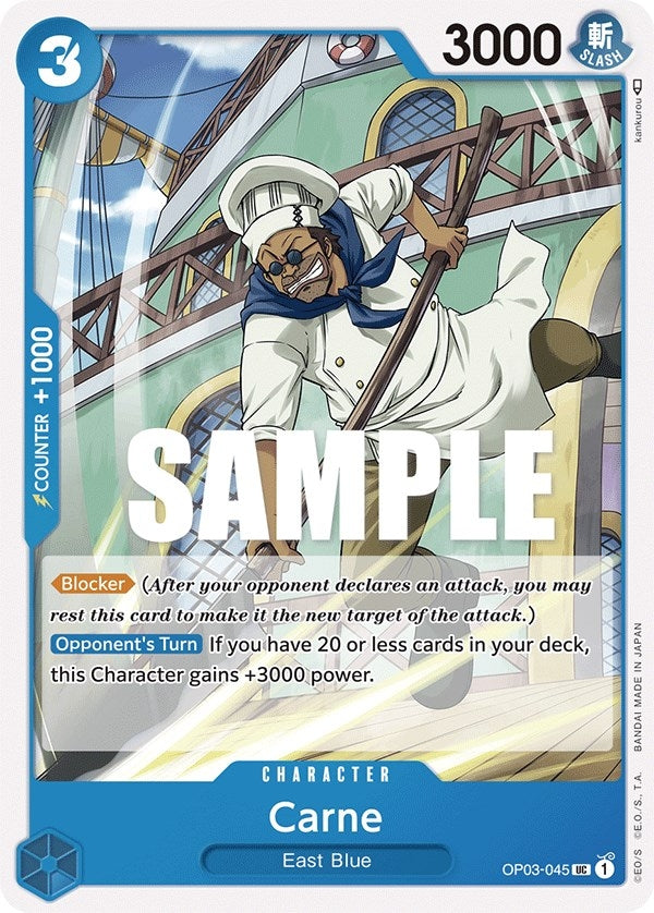 Carne (3045) (OP03) - One Piece Card Game Single
