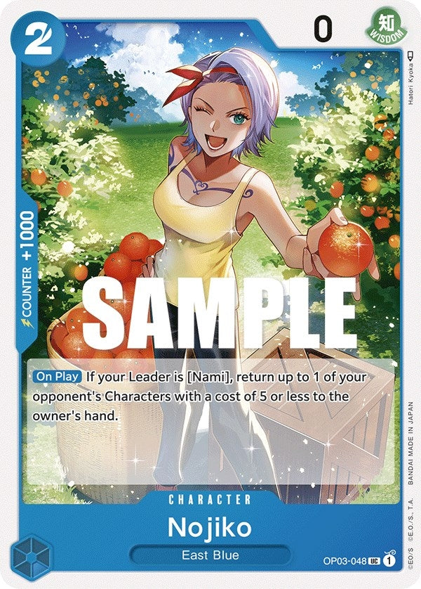 Nojiko (3048) (OP03) - One Piece Card Game Single