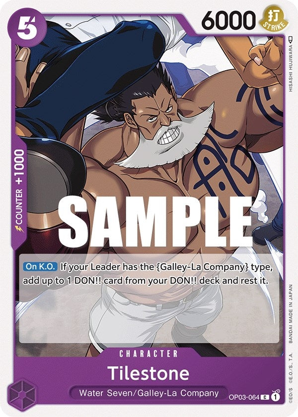 Tilestone (3064) (OP03) - One Piece Card Game Single
