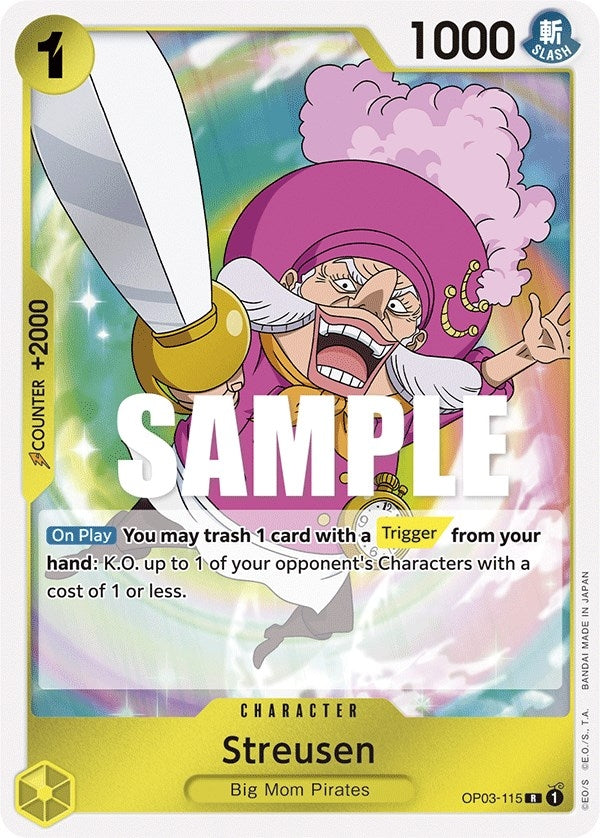 Streusen (3115) (OP03) - One Piece Card Game Single