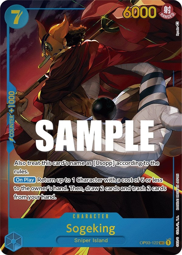 Sogeking (Alternate Art) (3122) (OP03) - One Piece Card Game Single
