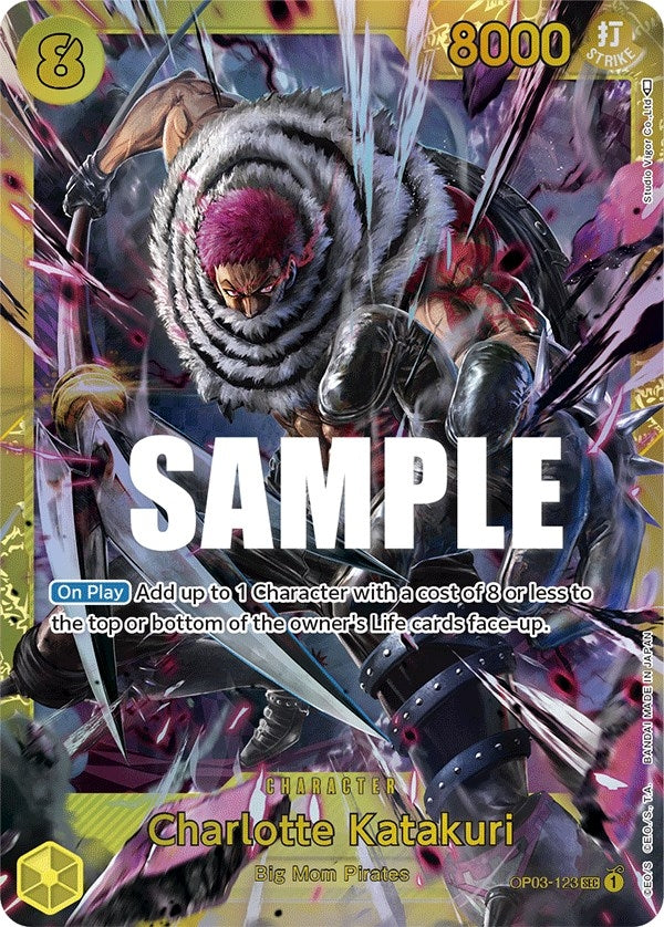 Charlotte Katakuri (123) (3123) (OP03) - One Piece Card Game Single