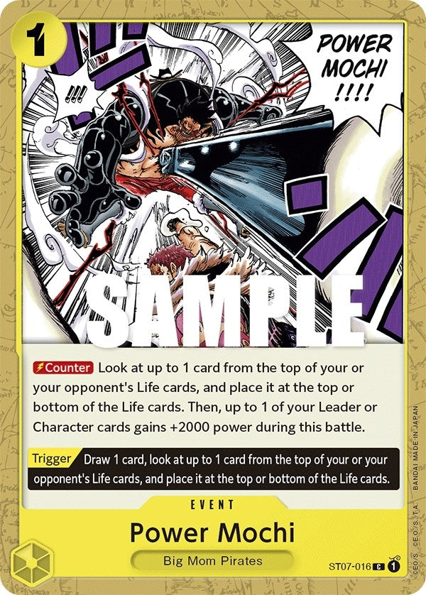 Power Mochi (7016) (ST-07) - One Piece Card Game Single