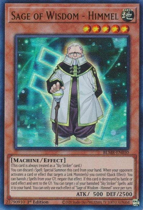 Sage of Wisdom - Himmel (50) (BLMR) - YuGiOh Single