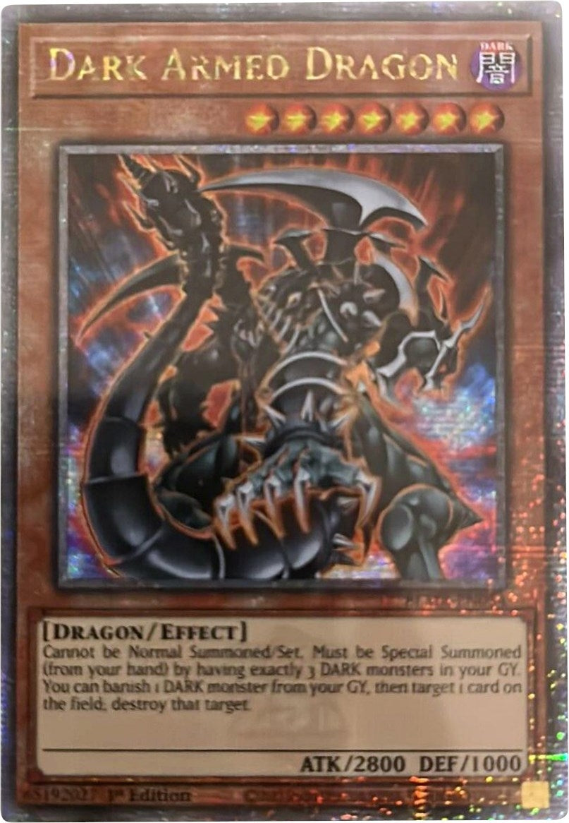 Dark Armed Dragon (Quarter Century Secret Rare) (54) (BLMR) - YuGiOh Single