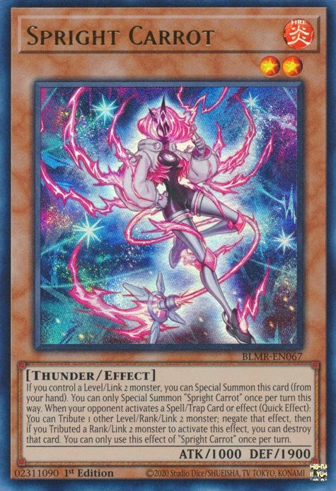 Spright Carrot (67) (BLMR) - YuGiOh Single