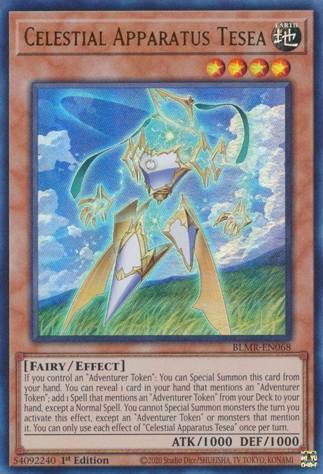 Celestial Apparatus Tesea (68) (BLMR) - YuGiOh Single
