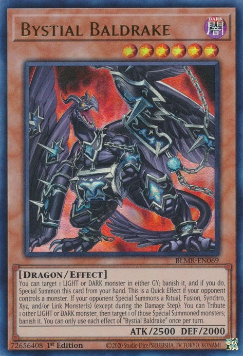 Bystial Baldrake (69) (BLMR) - YuGiOh Single
