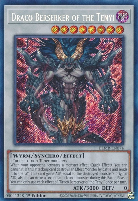 Draco Berserker of the Tenyi (74) (BLMR) - YuGiOh Single