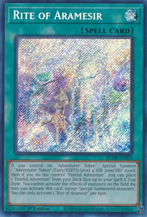 Rite of Aramesir (93) (BLMR) - YuGiOh Single