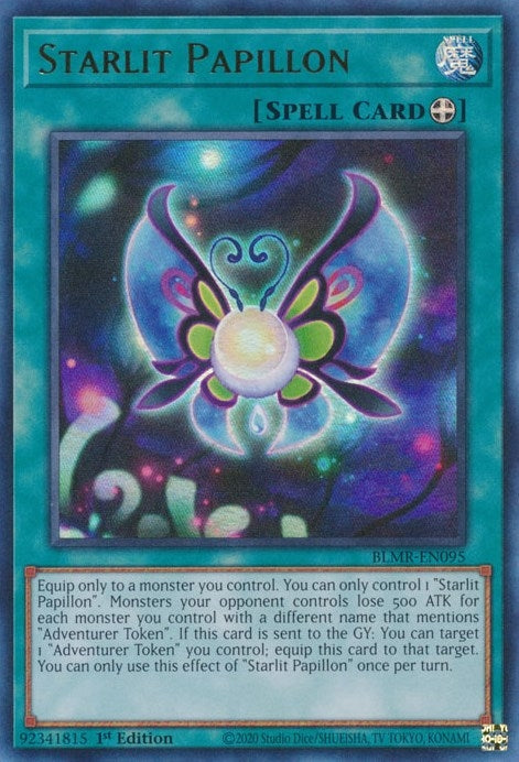 Starlit Papillon (95) (BLMR) - YuGiOh Single