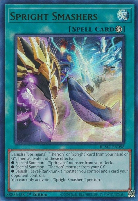 Spright Smashers (98) (BLMR) - YuGiOh Single