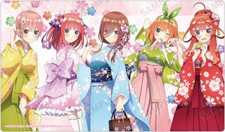 The Quintessential Quintuplets: New Illustration Group Playmat - Cherry Blossom Japanese Outfit - Playmats Sealed