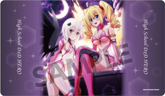 High School DxD HERO Rubber Mat - Koneko & Ravel Peach Little Devil - Playmats Sealed