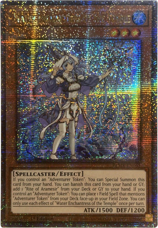 Water Enchantress of the Temple (Quarter Century Secret Rare) (65) (BLMR) - YuGiOh Single