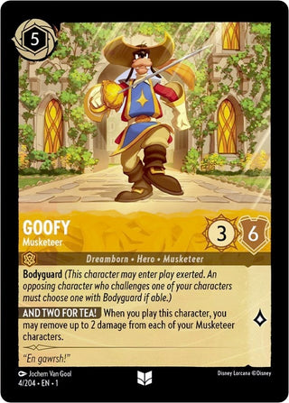 Goofy - Musketeer (4) (1) - Disney Lorcana Single