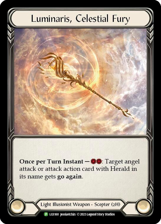 Image for Luminaris, Celestial Fury - LGS160 (LGS160) - Flesh and Blood TCG