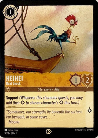 Heihei - Boat Snack (9) (DLPC) - Disney Lorcana Single