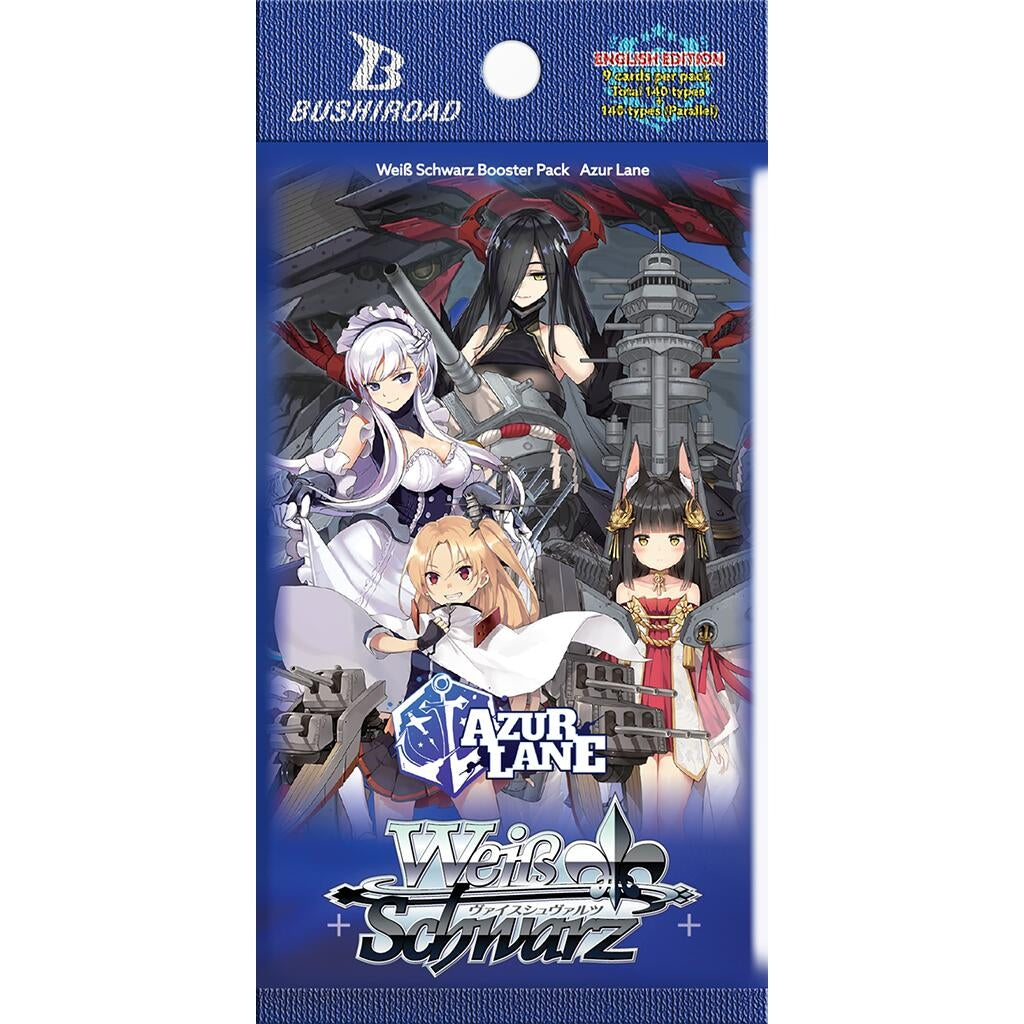 Azur Lane Booster Pack - Weiss Schwarz Sealed