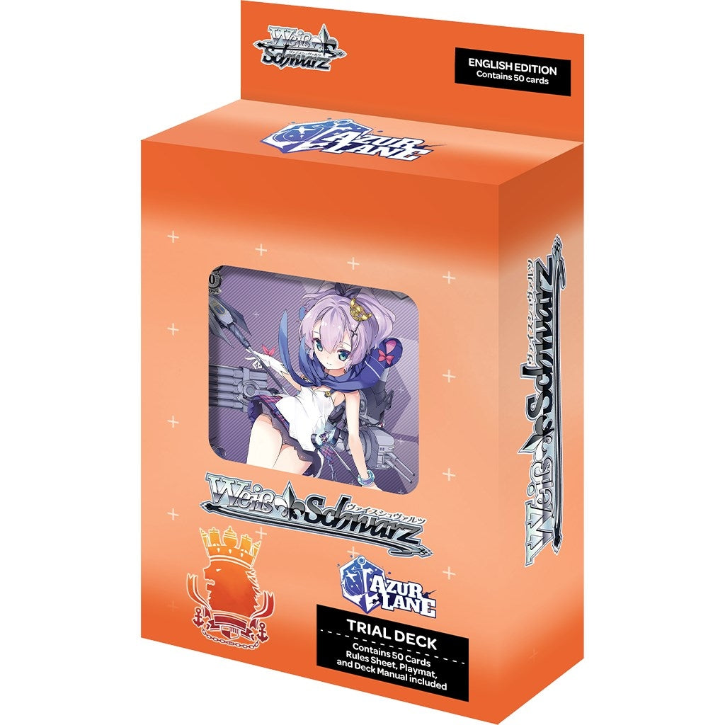 Azur Lane Royal Navy Trial Deck + - Weiss Schwarz Sealed