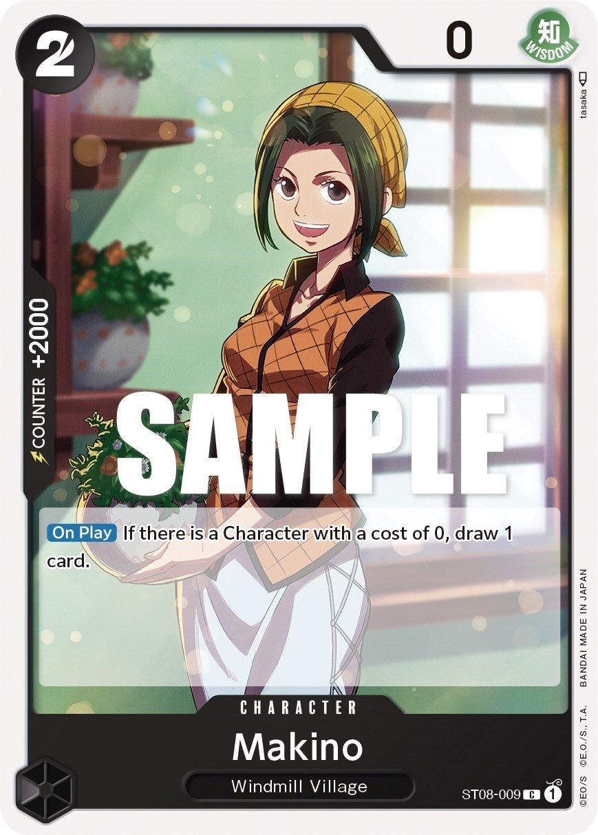 Makino (8009) (ST-08) - One Piece Card Game Single