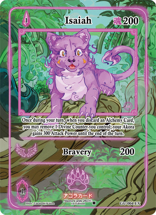 Isaiah (Extended Art) (4) (GU1E) - Akora TCG Single