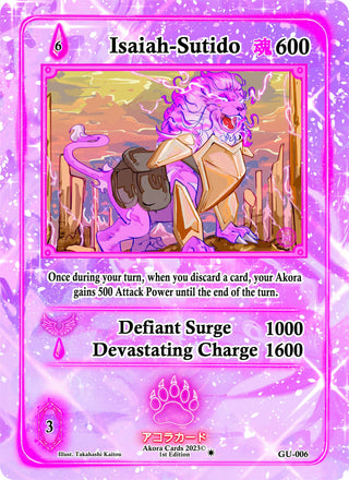 Isaiah-Sutido (6) (GU1E) - Akora TCG Single