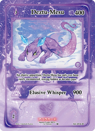Deztu-Mesu (Holo) (14) (AU1E) - Akora TCG Single