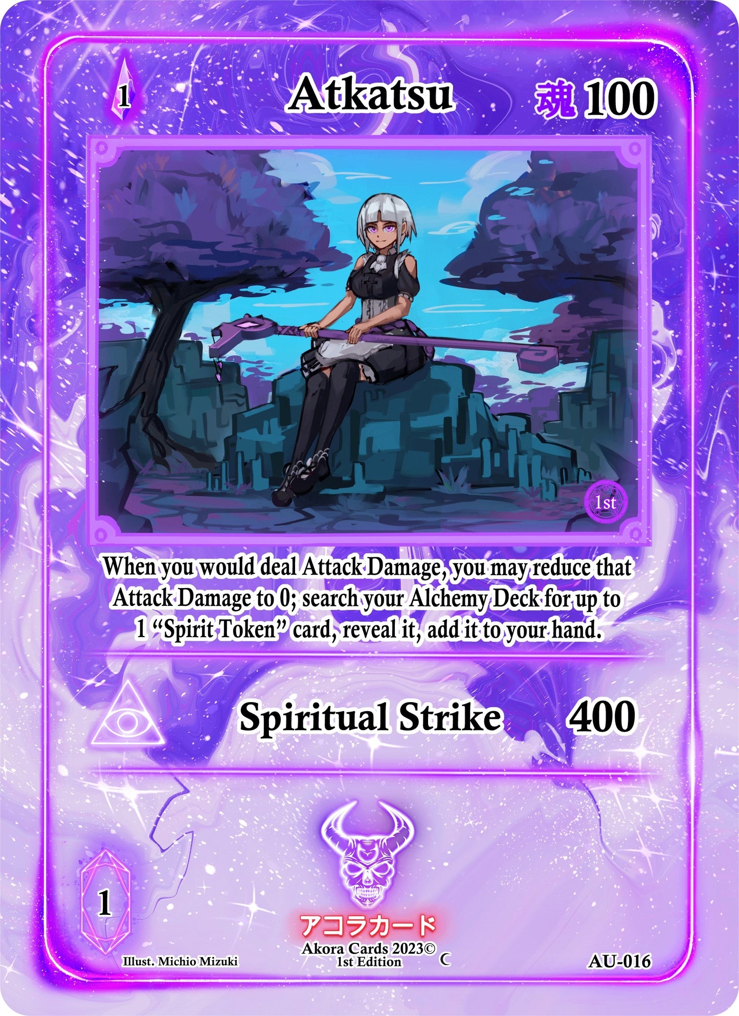 Atkatsu (16) (AU1E) - Akora TCG Single