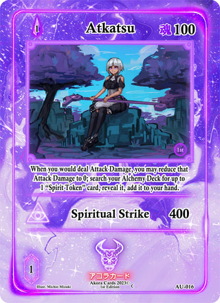 Atkatsu (16) (AU1E) - Akora TCG Single