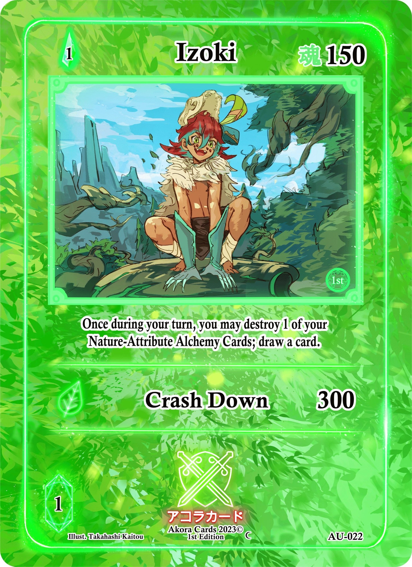 Izoki (22) (AU1E) - Akora TCG Single